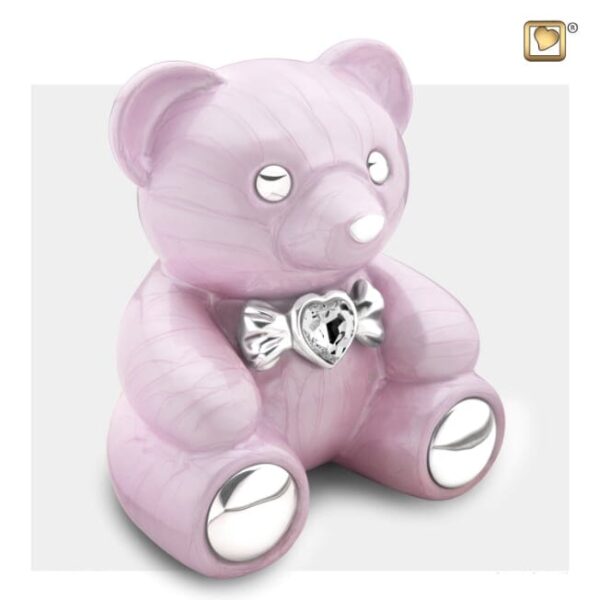 CuddleBear Pink Infant Urn - Image 4