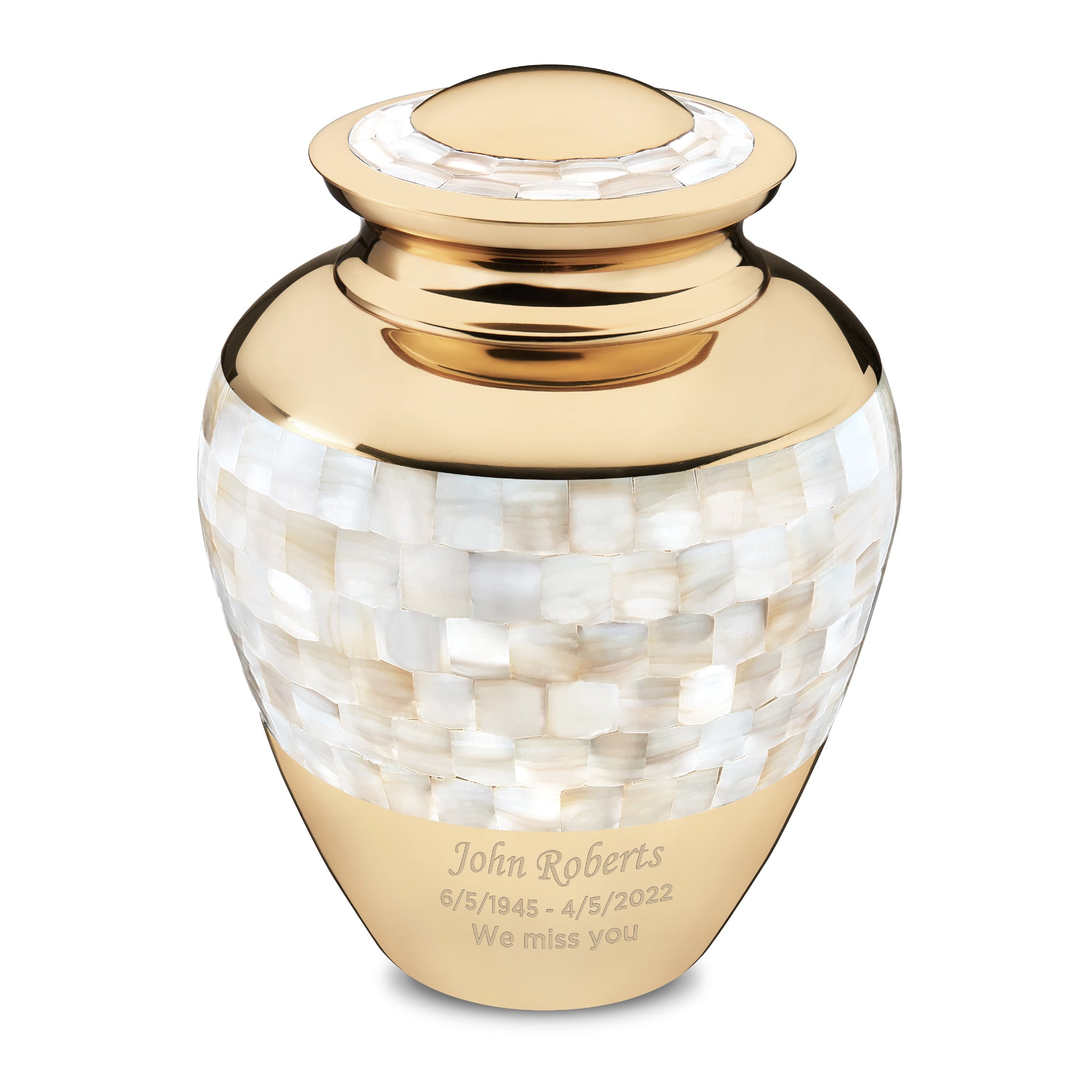 adult mother of pearl cremation urn comfort by loveurns adult mother of pearl cremation urn comfort by loveurns