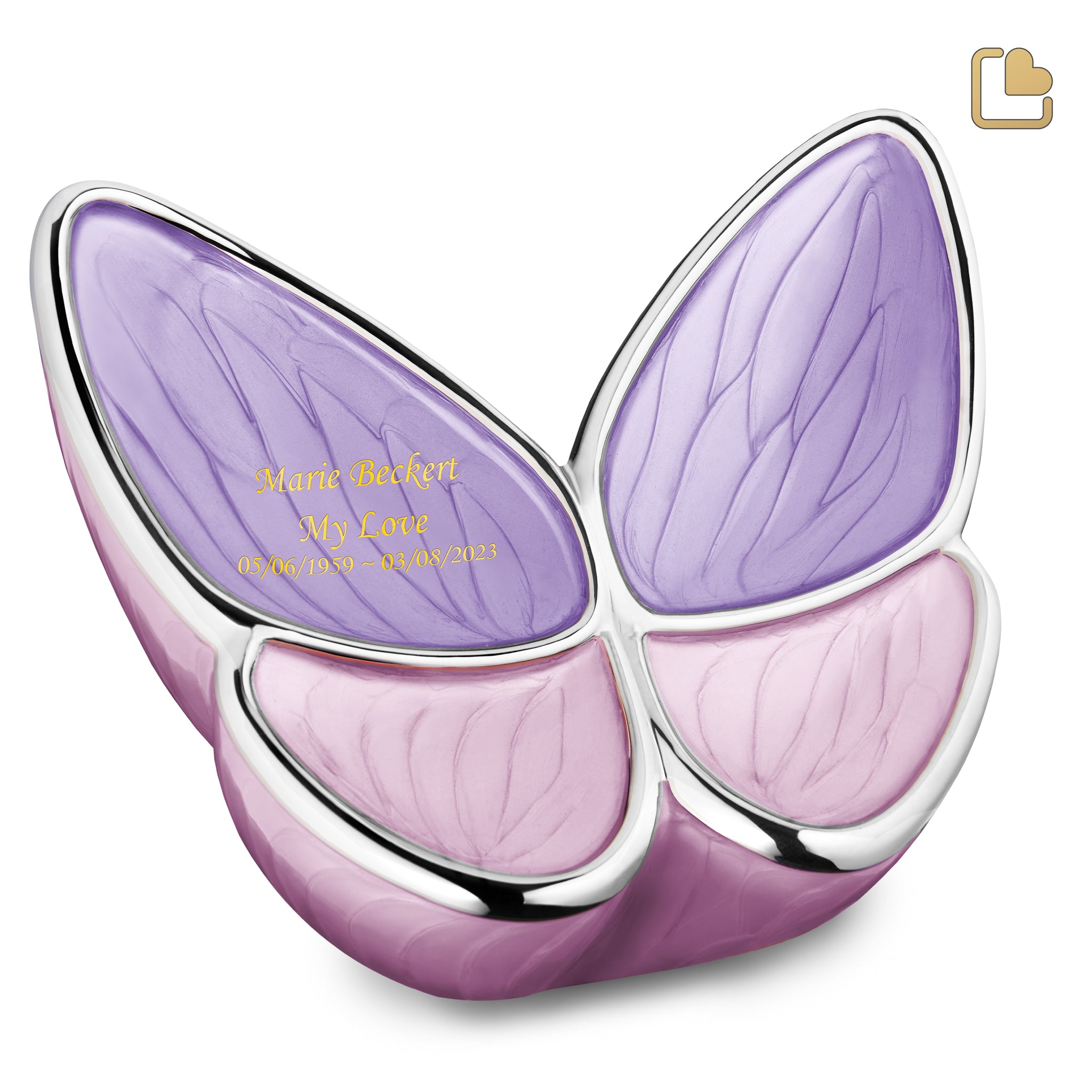 adult wings of hope butterfly lavender cremation urn adult wings of hope butterfly lavender cremation urn