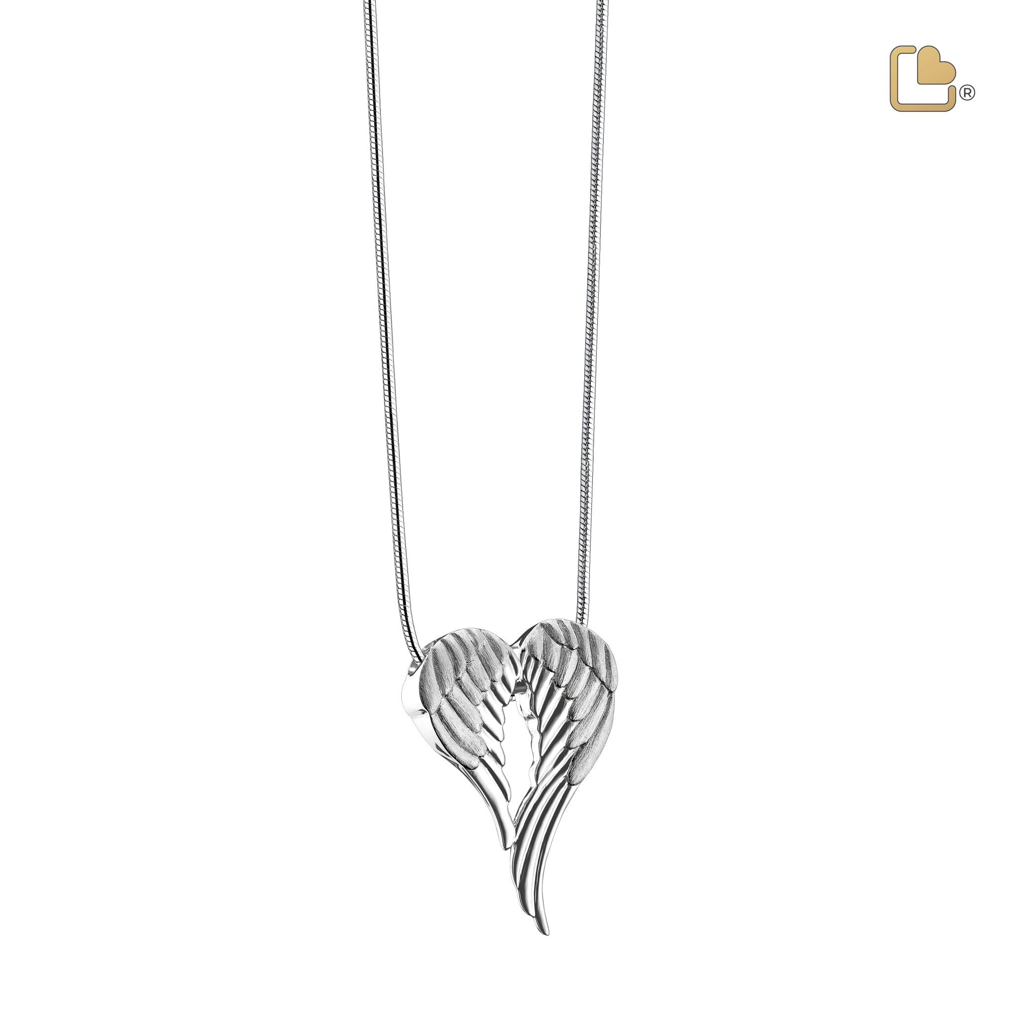lovewings sterling silver cremation pendant lovewings sterling silver cremation pendant