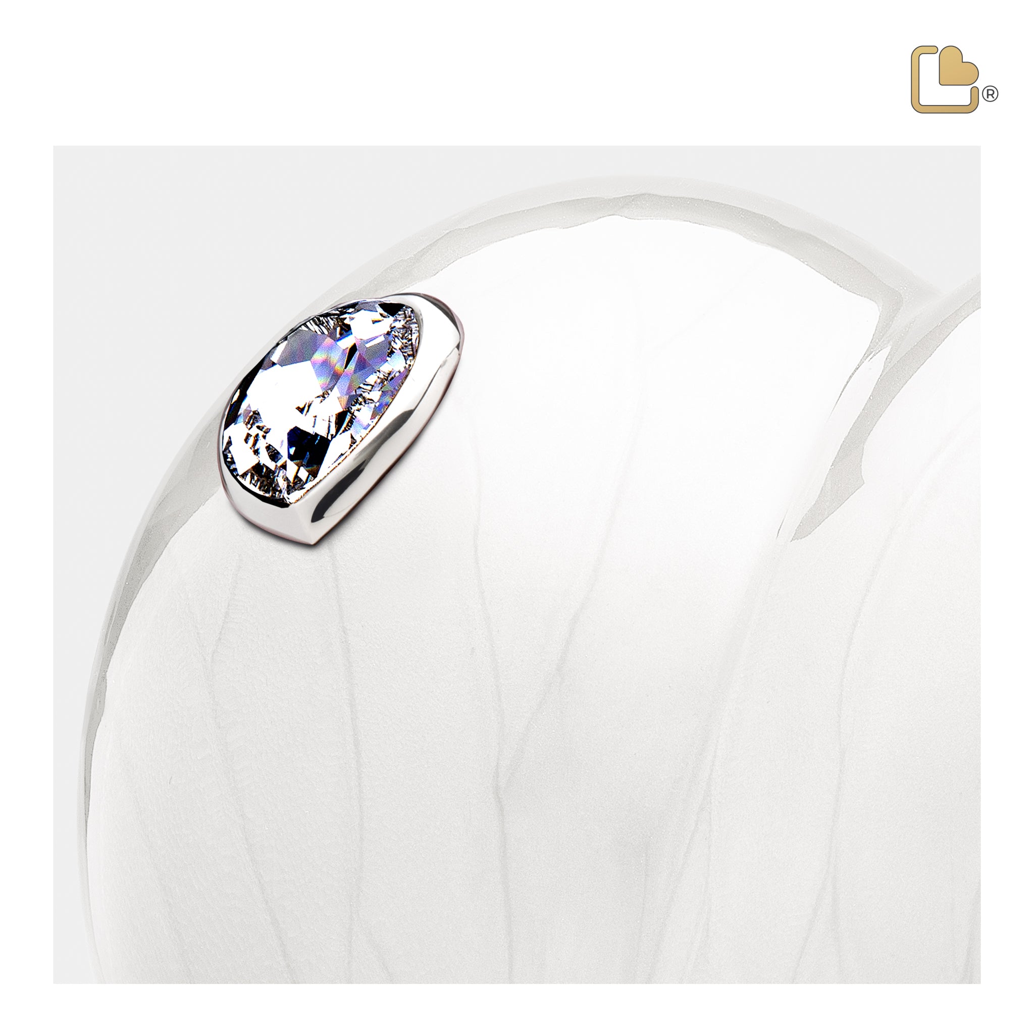 adult loveheart pearl cremation urn adult loveheart pearl cremation urn