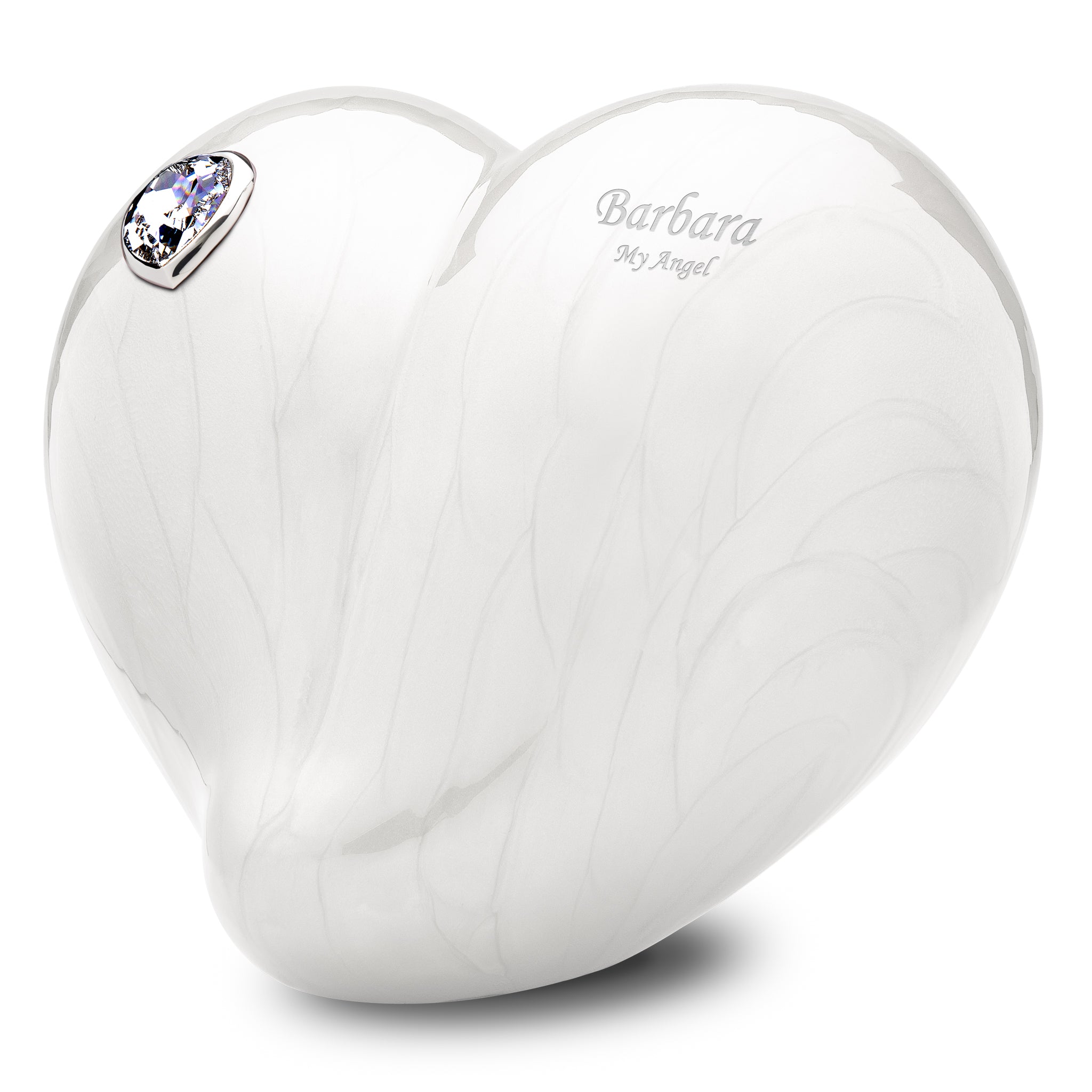 adult loveheart pearl cremation urn adult loveheart pearl cremation urn