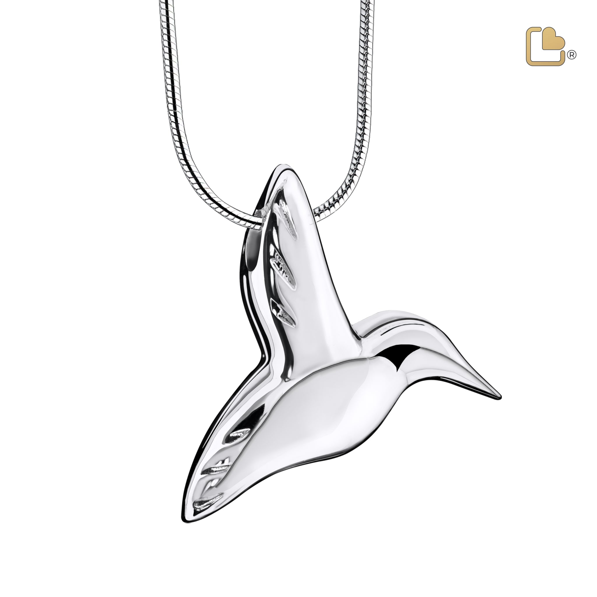 hummingbird sterling silver cremation pendant hummingbird sterling silver cremation pendant