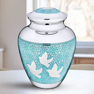 adult soaring doves cremation urn