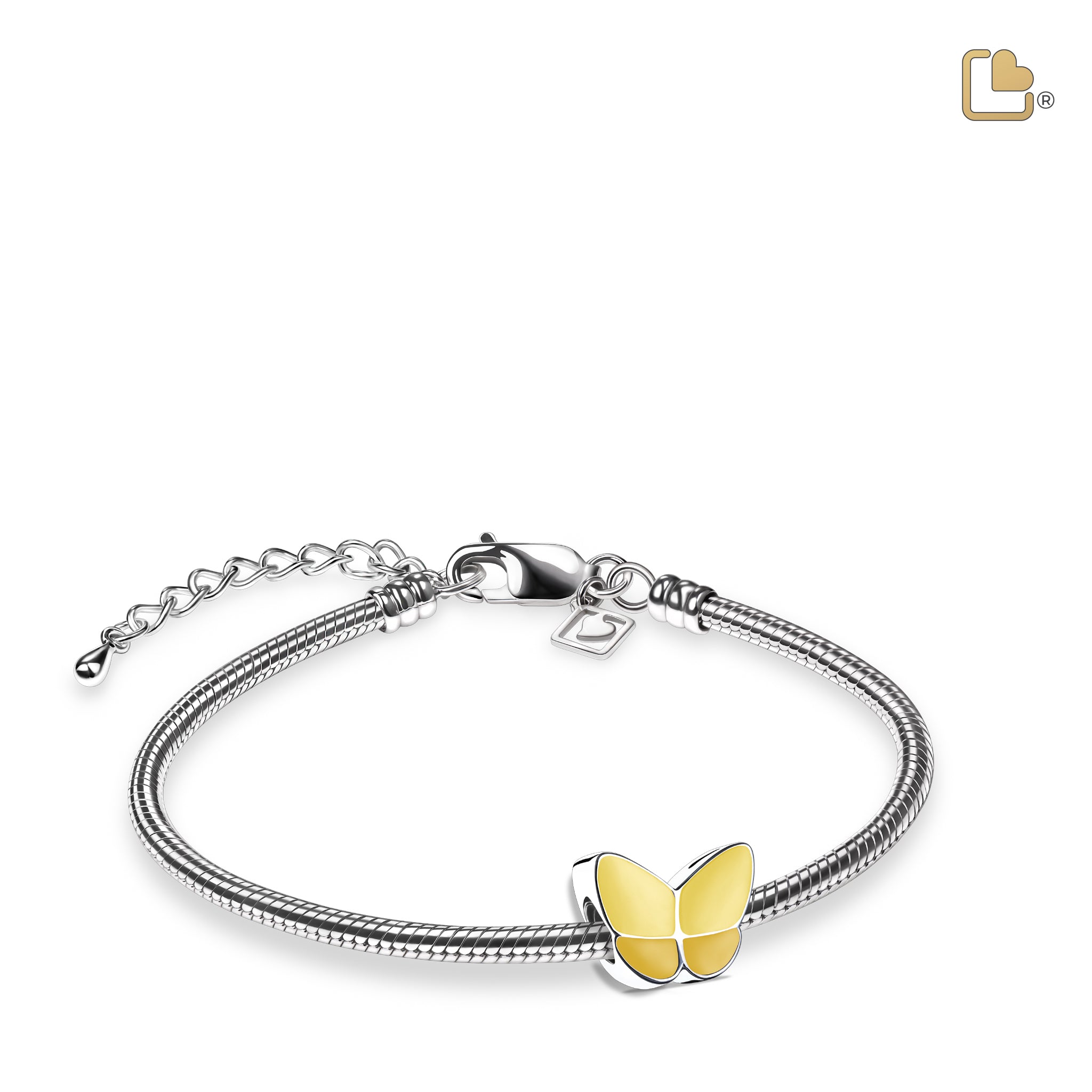 wings of hope pearl yellow cremation bracelet bead wings of hope pearl yellow cremation bracelet bead