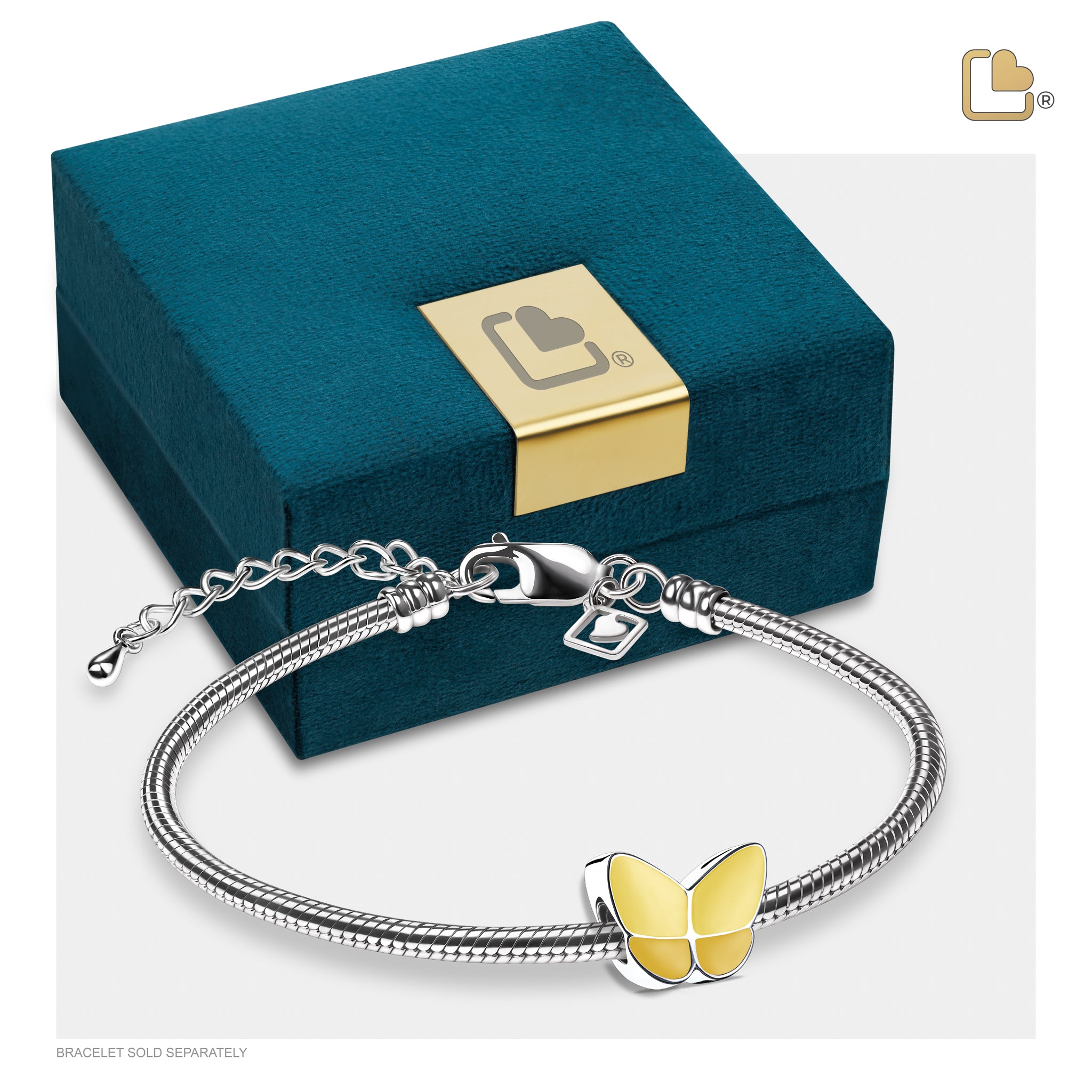 wings of hope pearl yellow cremation bracelet bead wings of hope pearl yellow cremation bracelet bead