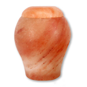 amara himalayan rock salt biodegradable cremation urn