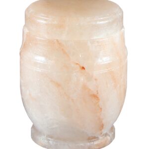 athena himalayan rock salt biodegradable cremation urn