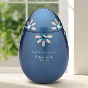 adult nirvana azure cremation urn