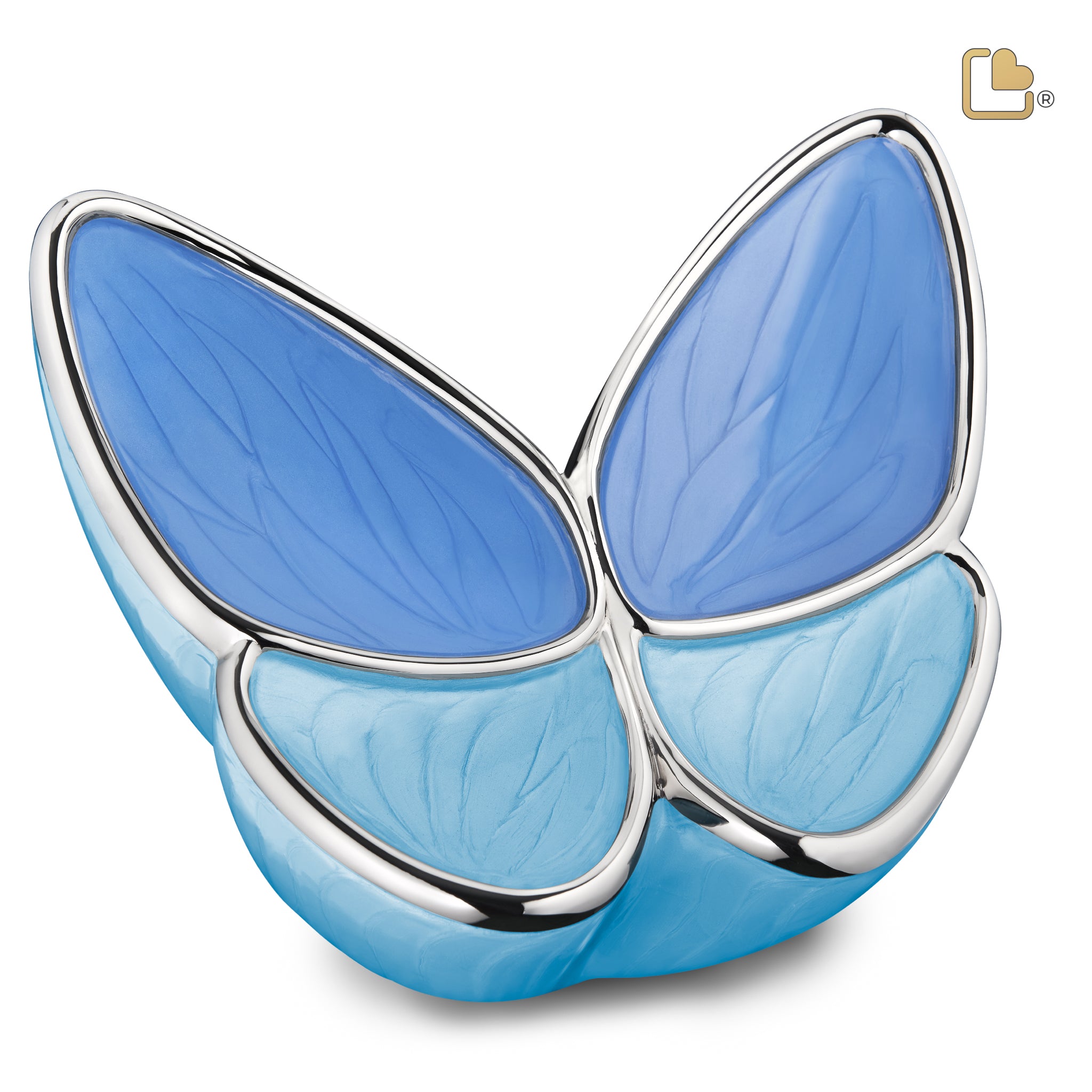 adult wings of hope butterfly blue cremation urn adult wings of hope butterfly blue cremation urn