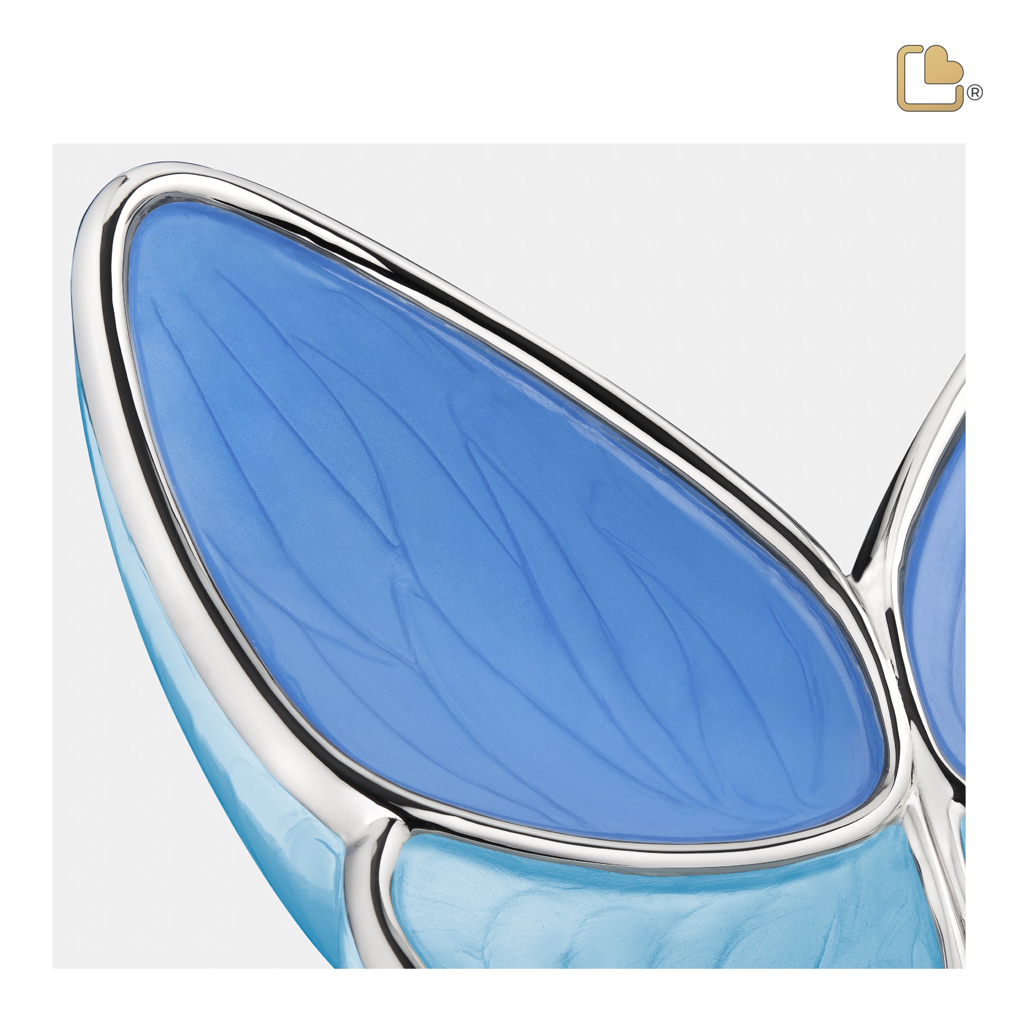 adult wings of hope butterfly blue cremation urn adult wings of hope butterfly blue cremation urn