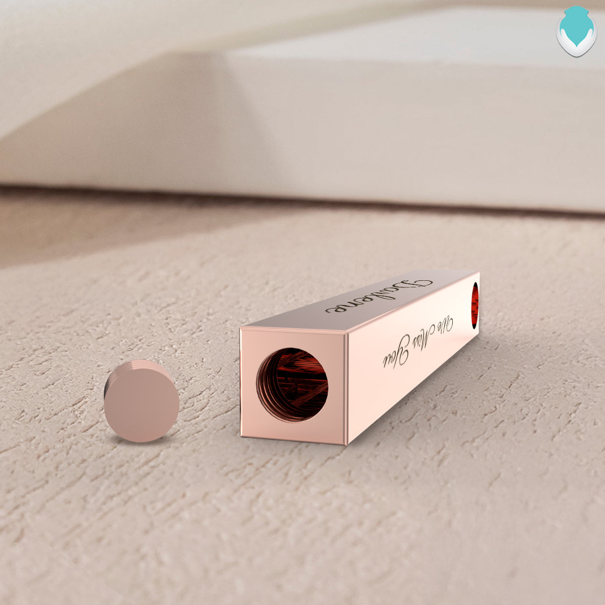 four side engraved memorial rose gold bar pendant four side engraved memorial rose gold bar pendant