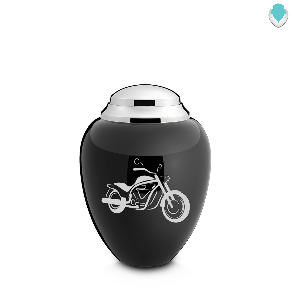 keepsake tribute black and shiny pewter motorcycle cremation urn keepsake tribute black and shiny pewter motorcycle cremation urn