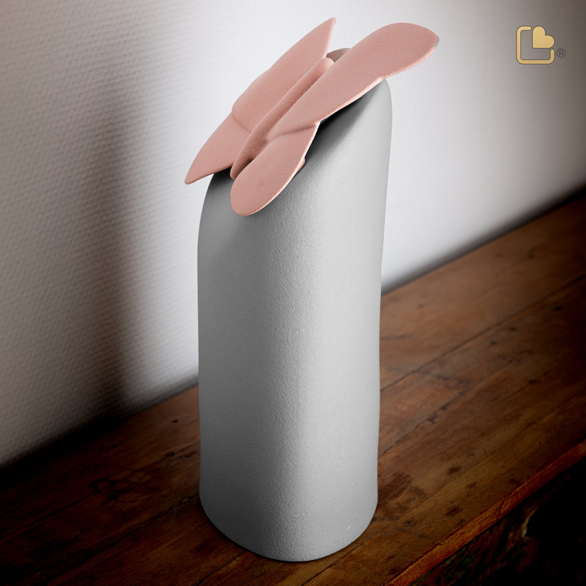 paradise butterfly standard adult urn silver grey & pink paradise butterfly standard adult urn silver grey & pink