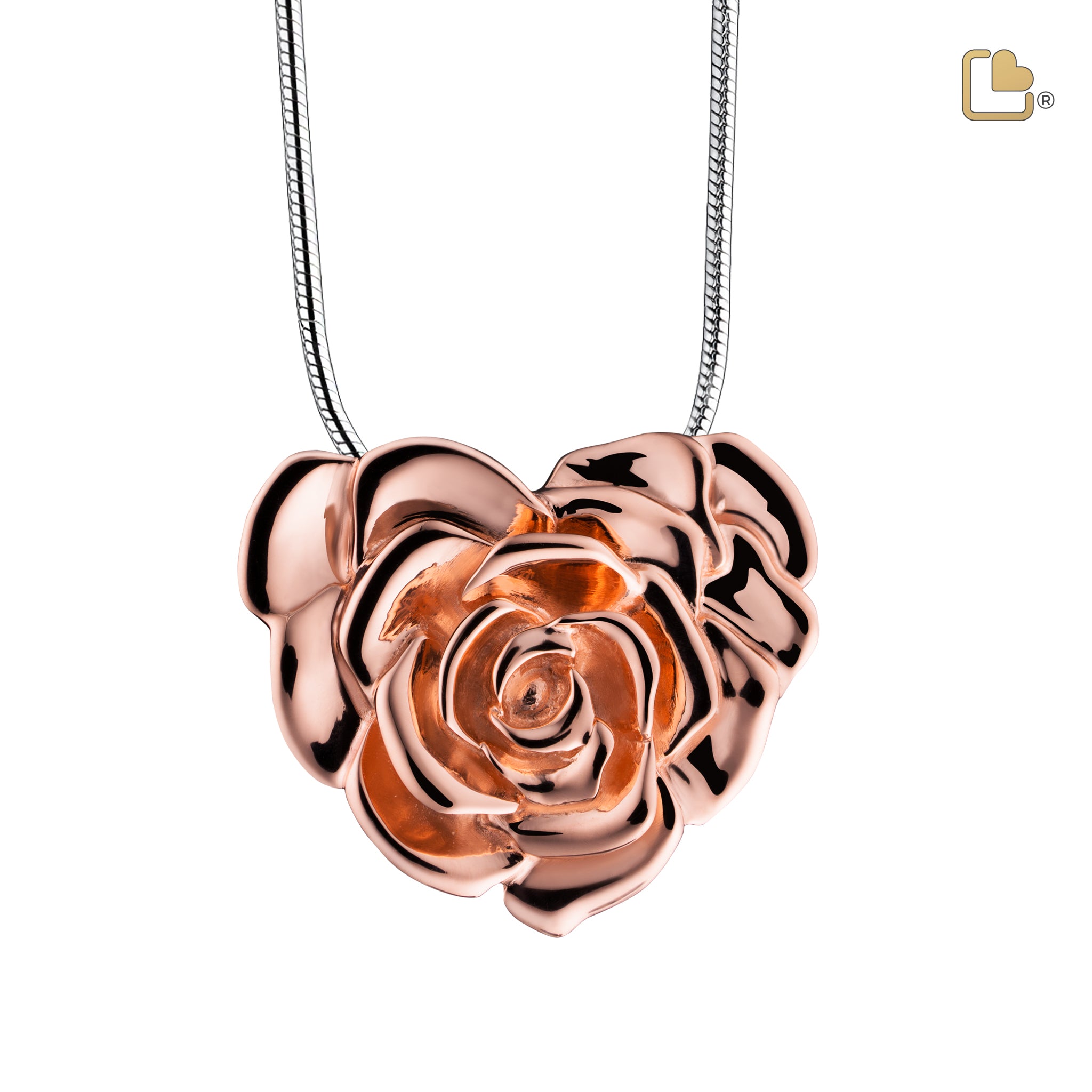 loverose rose gold vermeil sterling silver cremation pendant loverose rose gold vermeil sterling silver cremation pendant
