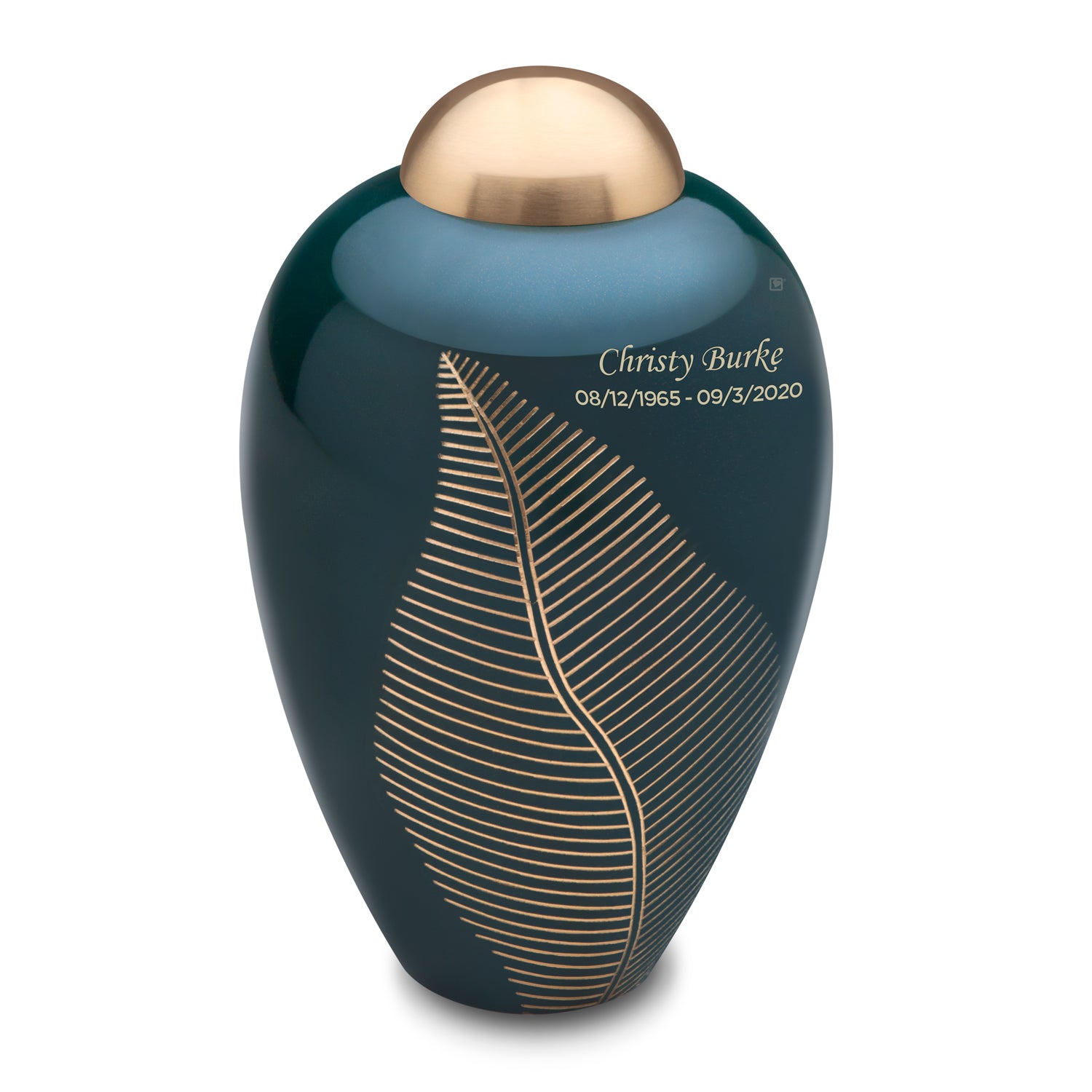 adult emerald leaf cremation urn comfort by loveurns adult emerald leaf cremation urn comfort by loveurns