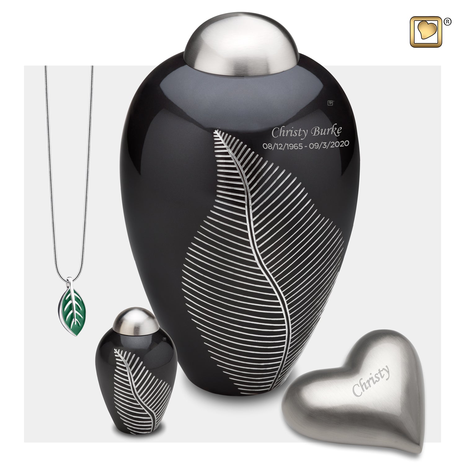 keepsake midnight leaf cremation urn comfort by loveurns keepsake midnight leaf cremation urn comfort by loveurns