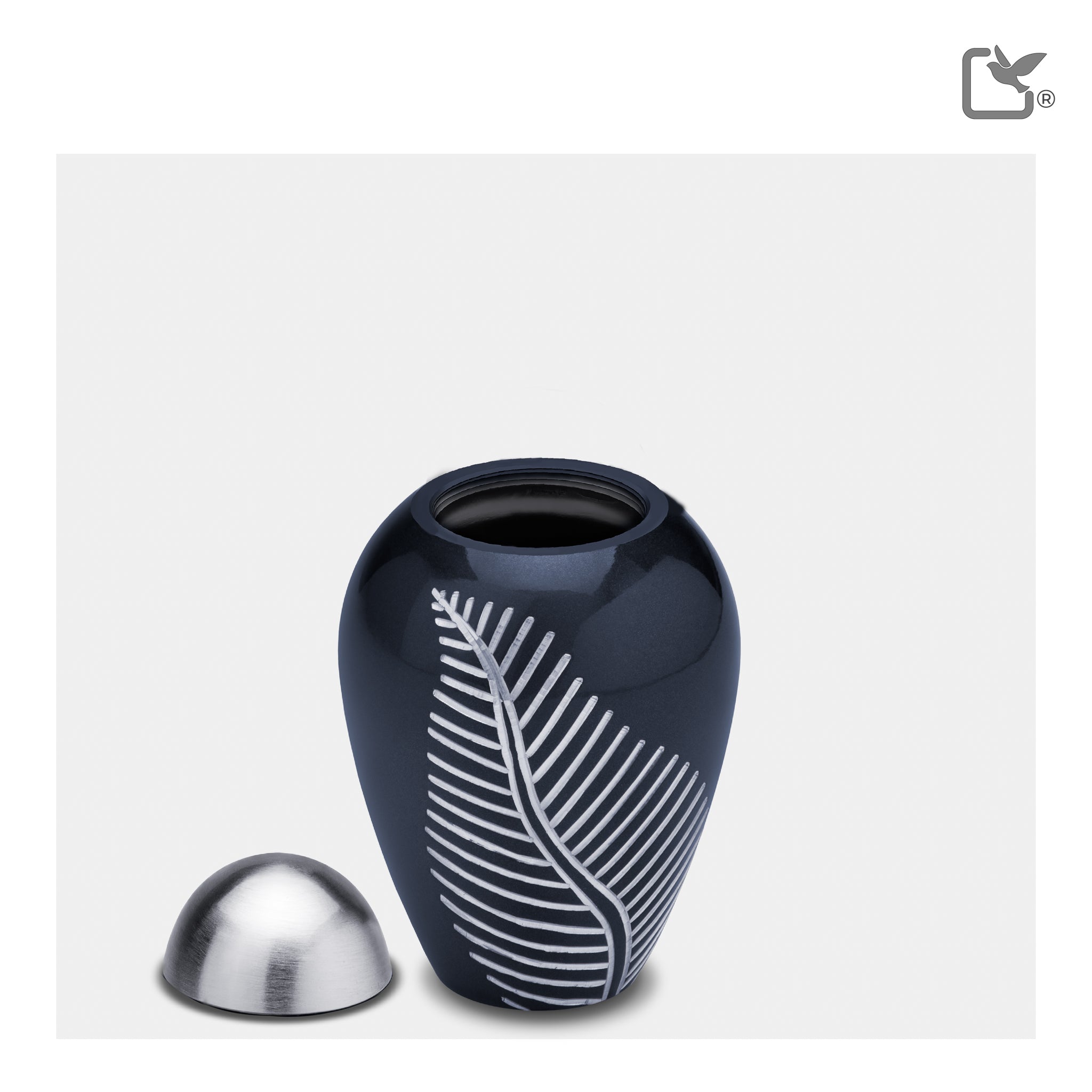 keepsake midnight leaf cremation urn comfort by loveurns keepsake midnight leaf cremation urn comfort by loveurns