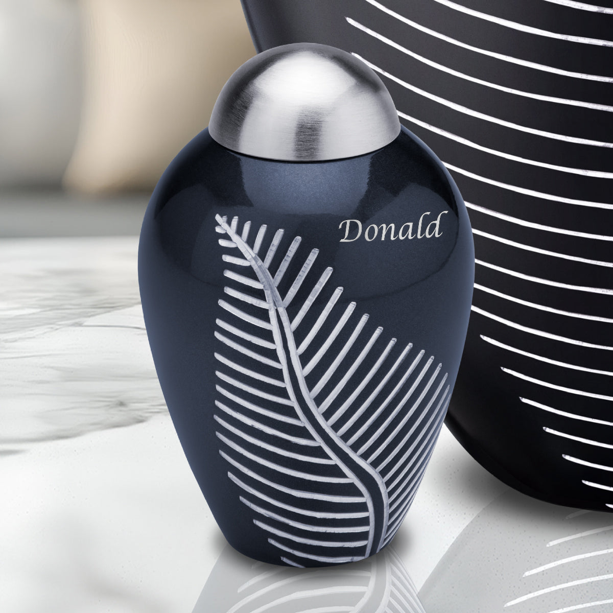 keepsake midnight leaf cremation urn comfort by loveurns keepsake midnight leaf cremation urn comfort by loveurns