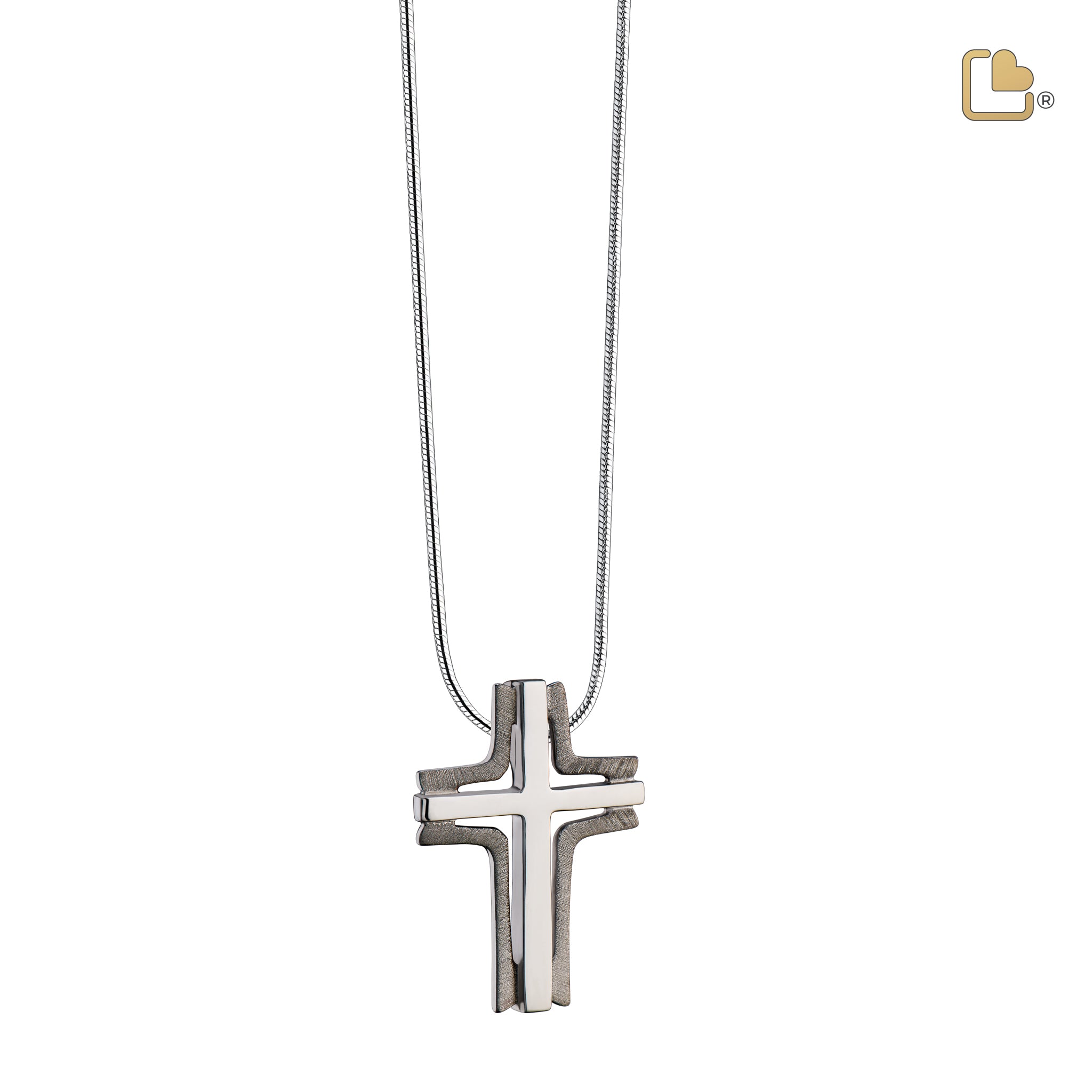 cross elegant ashes pendant brushed ruthenium cross elegant ashes pendant brushed ruthenium