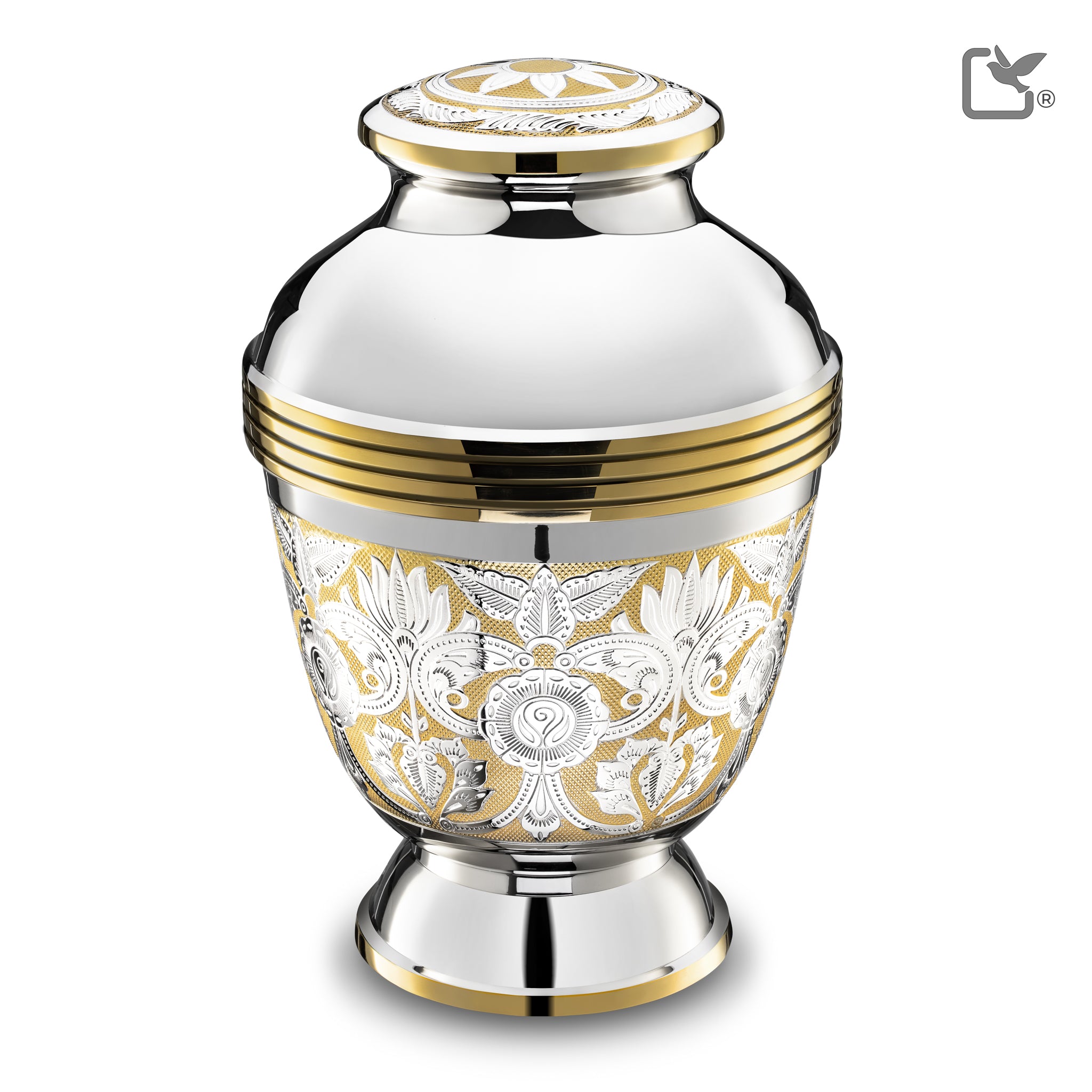 adult ornate floral cremation urn comfort by loveurns adult ornate floral cremation urn comfort by loveurns
