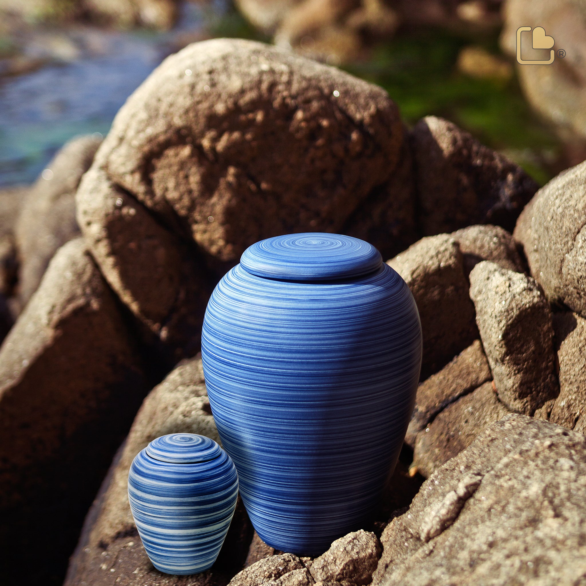 mountain lake keepsake urn eco pigment mountain lake keepsake urn eco pigment