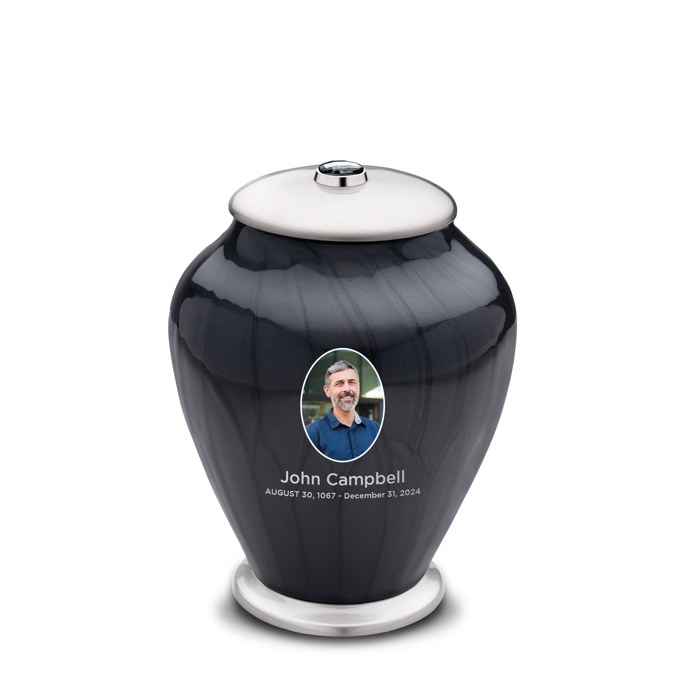 medium tall simplicity portrait midnight pearl cremation urn comfort by loveurns medium tall simplicity portrait midnight pearl cremation urn comfort by loveurns