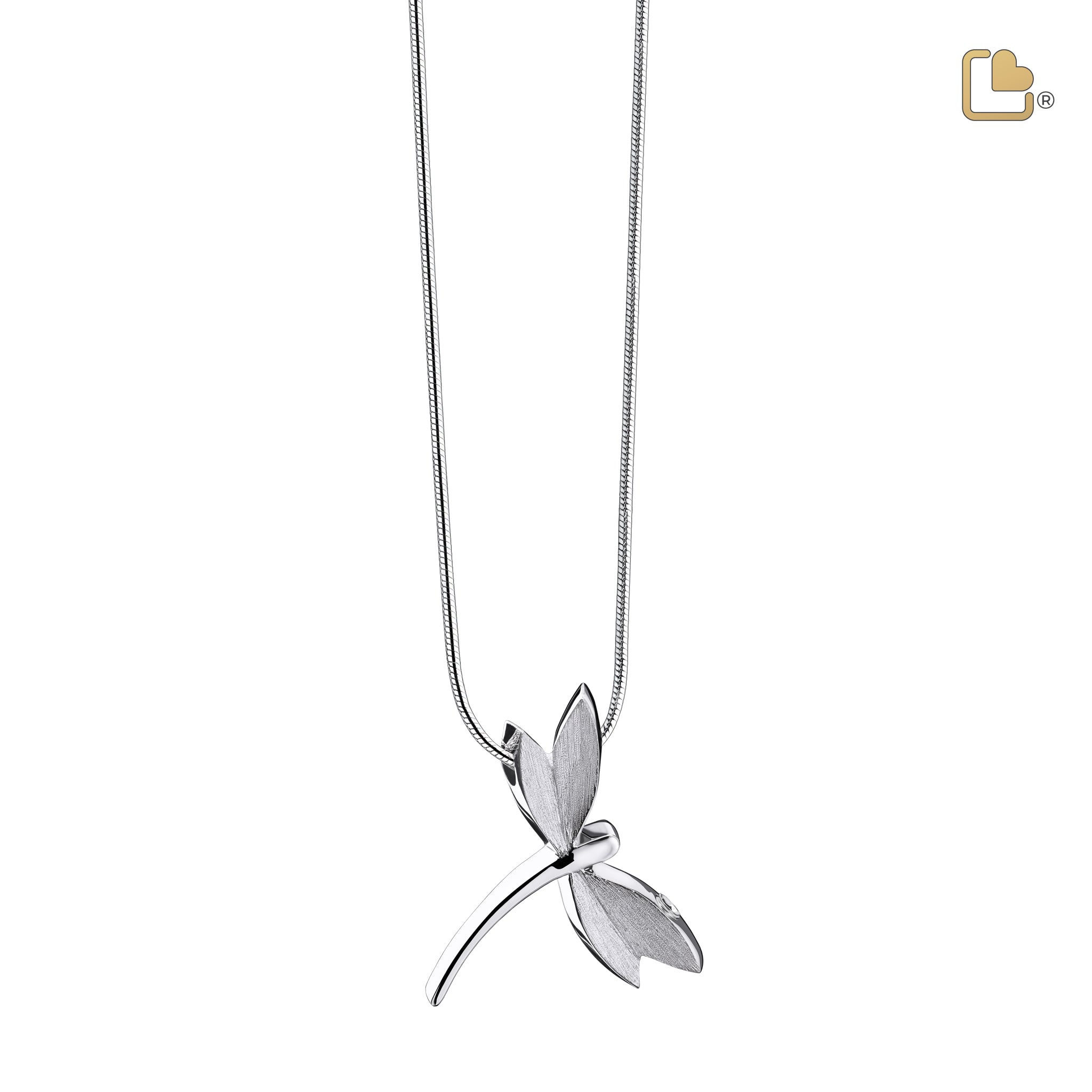 dragonfly two tone sterling silver cremation pendant dragonfly two tone sterling silver cremation pendant
