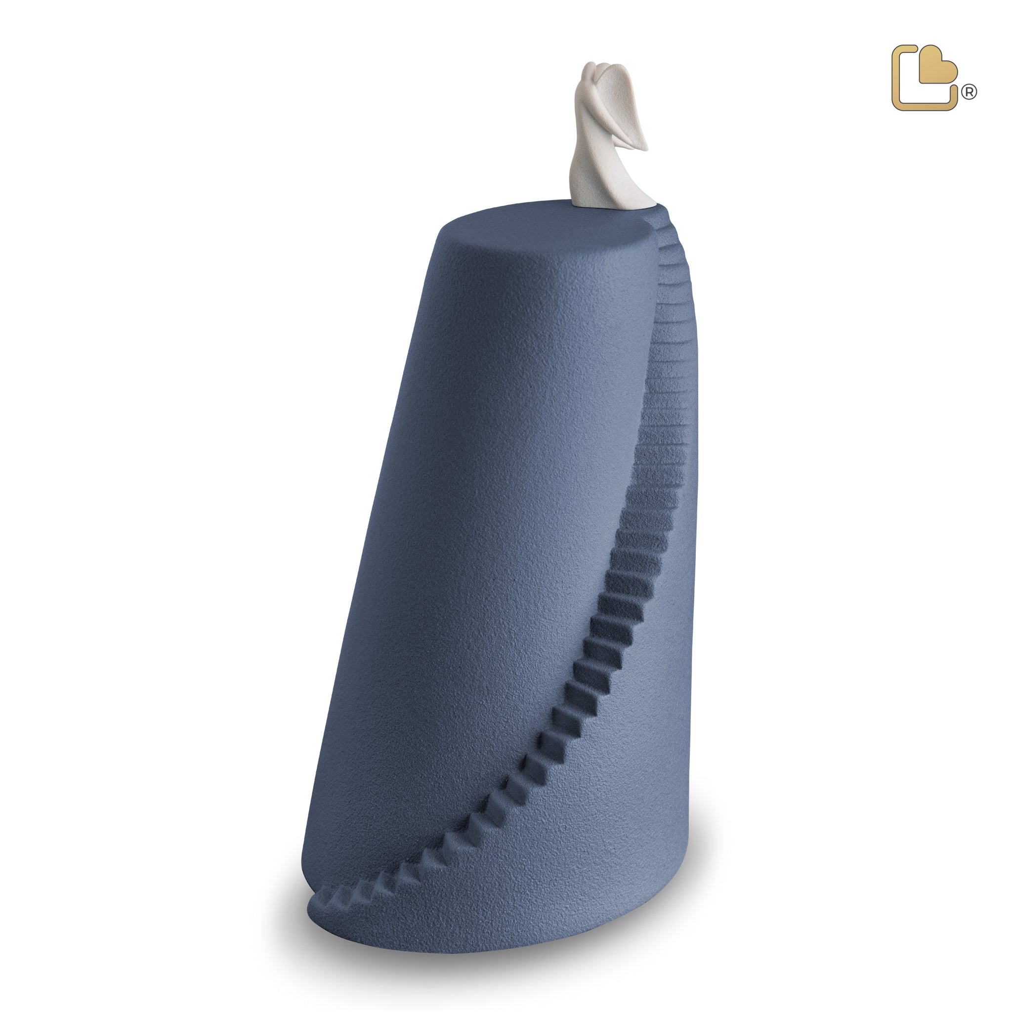 stairway to heaven standard adult urn cerulean & white stairway to heaven standard adult urn cerulean & white