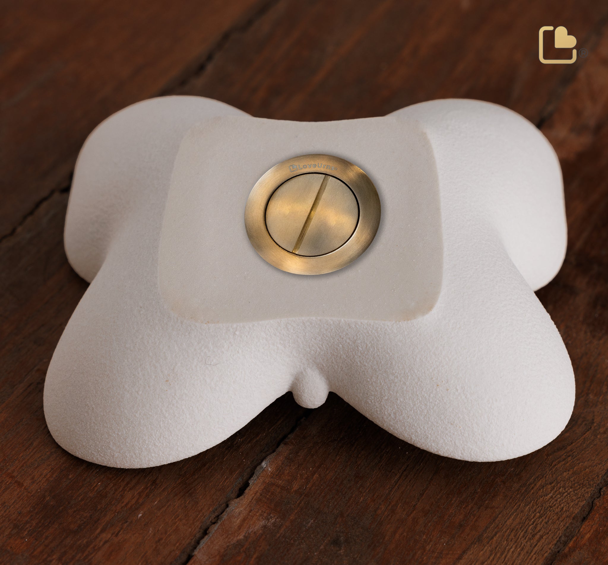 butterfly with heart accent keepsake urn white & berry butterfly with heart accent keepsake urn white & berry