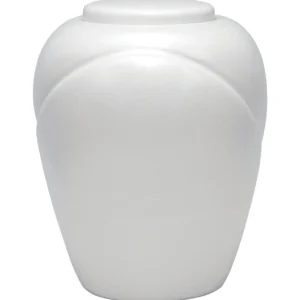 pearl traditional sand & gelatin biodegradable cremation urn