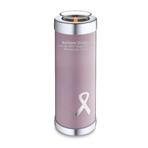 tealight tall awareness pink