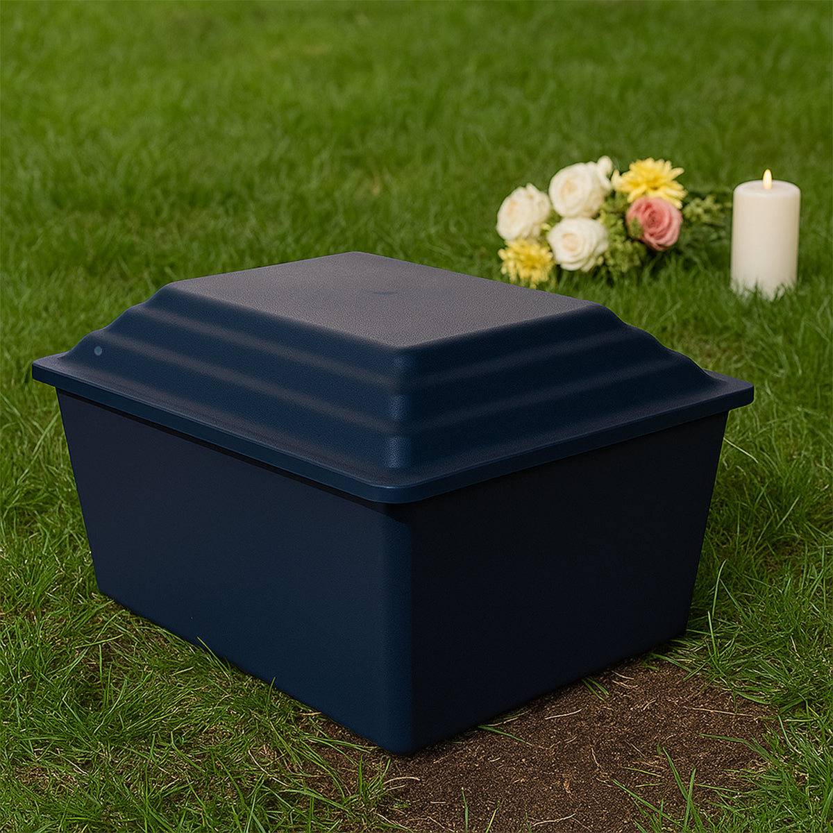 safeguard series urn vault – navy safeguard series urn vault – navy