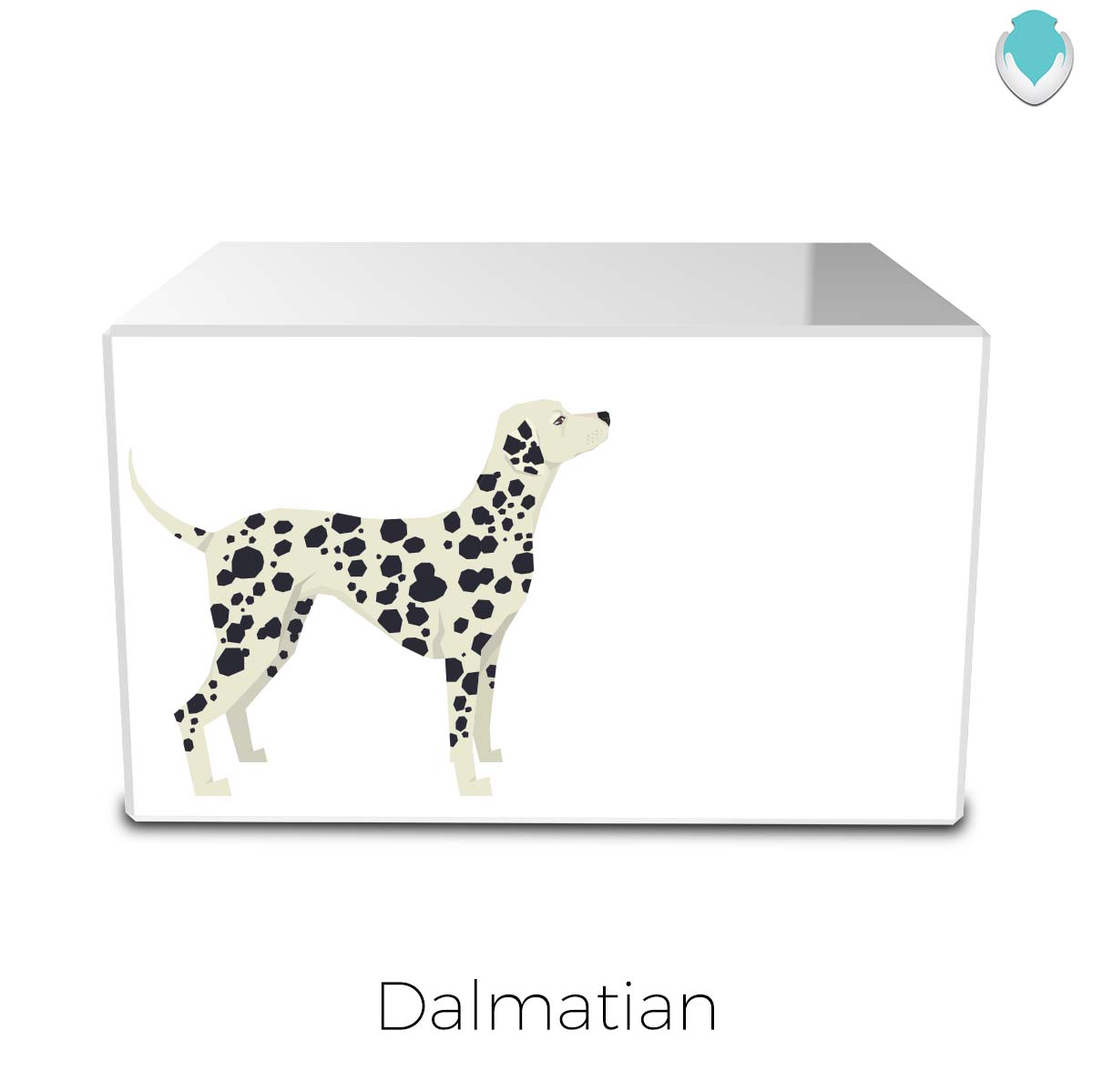 custom printed heritage dog breed wood box cremation urn custom printed heritage dog breed wood box cremation urn