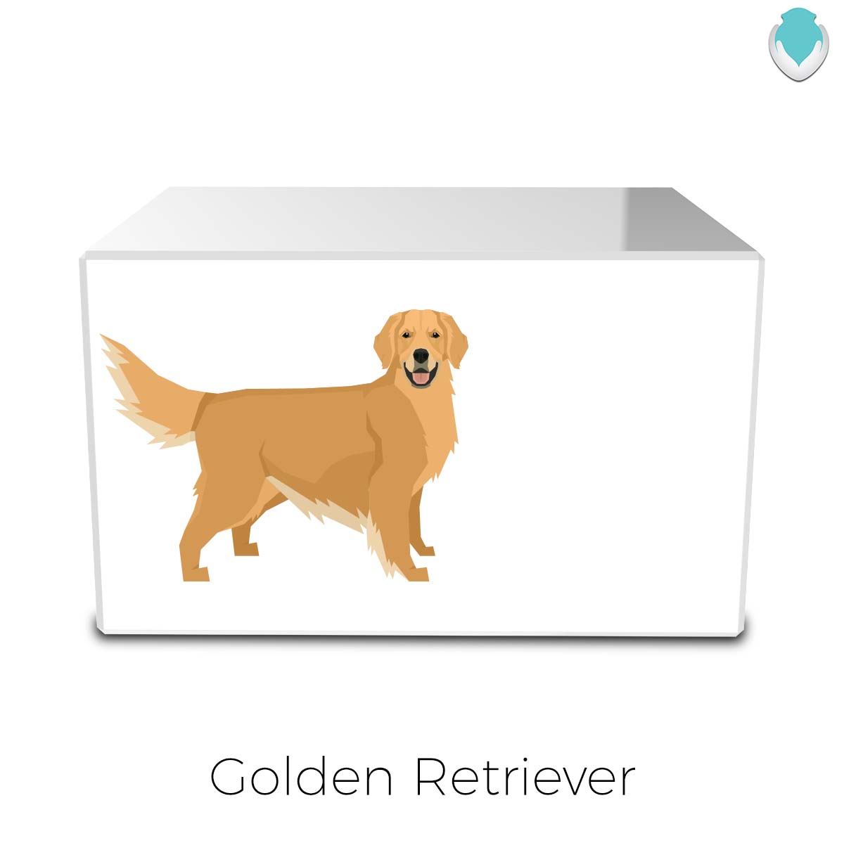 custom printed heritage dog breed wood box cremation urn custom printed heritage dog breed wood box cremation urn